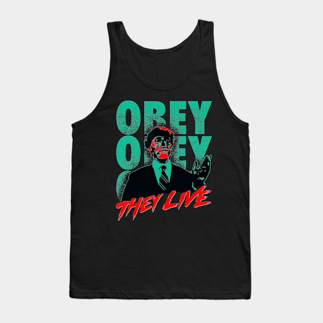 They Live Tank Top by MamasYoO